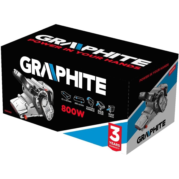 Graphite 59G392, 800W, 457mm, Grey/Black