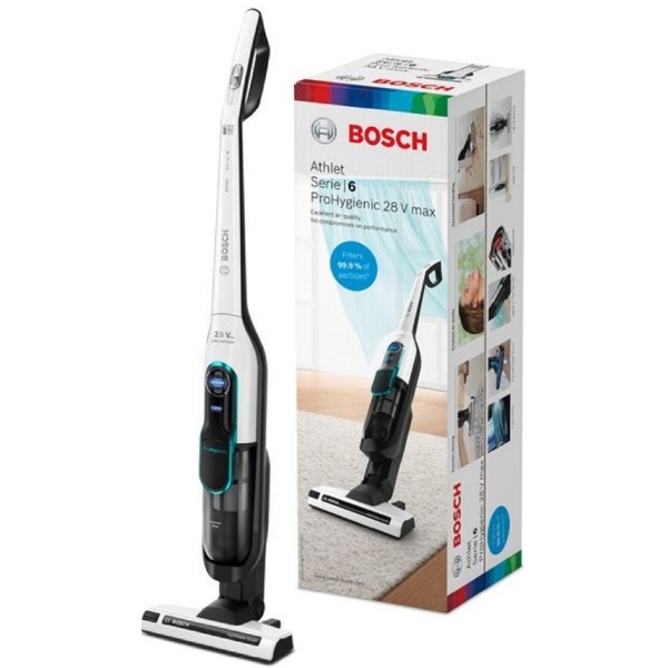 Bosch BCH86HYG1, 0.9L, Vacuum Cleaner, White