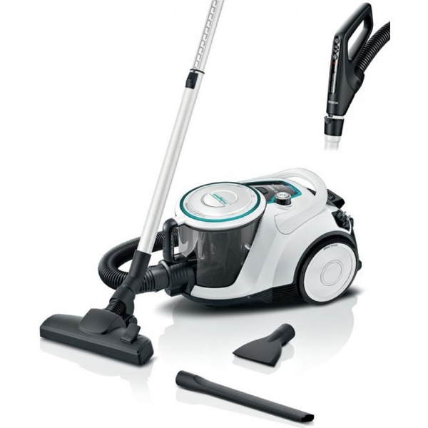 მტვერსასრუტი Bosch BGS41HYG1, 550W, 2.4L, Vacuum Cleaner, White