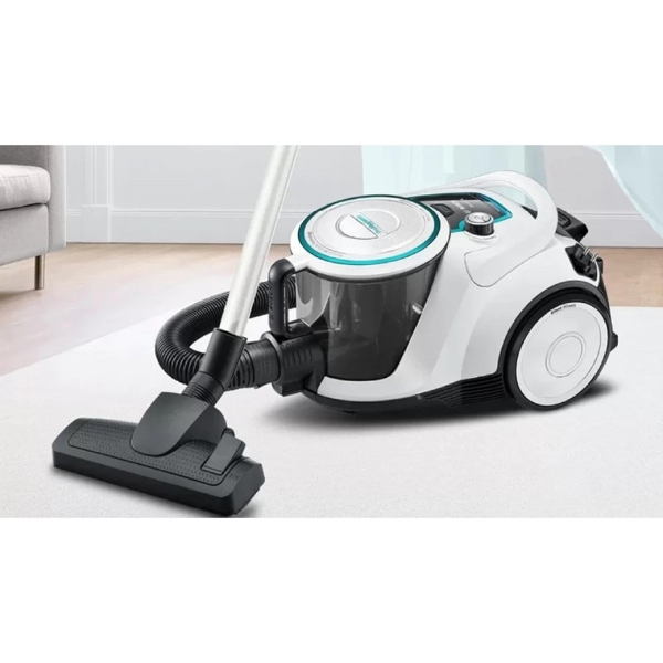 მტვერსასრუტი Bosch BGS41HYG1, 550W, 2.4L, Vacuum Cleaner, White