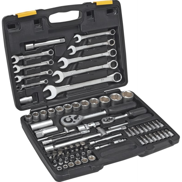 ხელსაწყოების ნაკრები Topex 38D686, Tool Set, Black/Silver