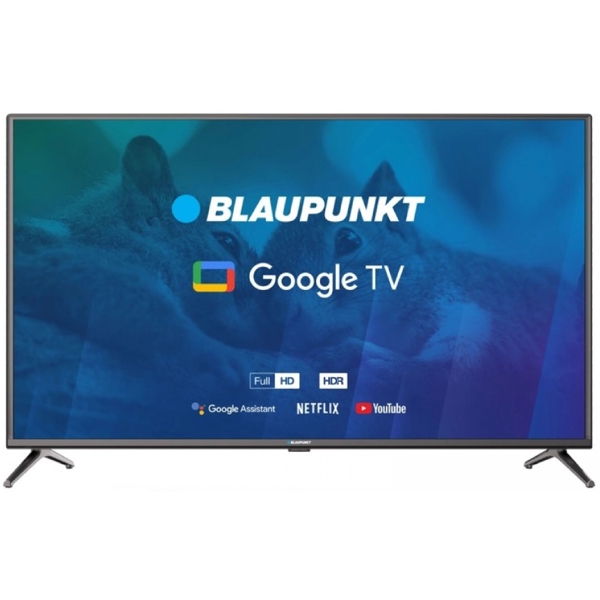 Blaupunkt 40FBG5000, 40", FHD, Smart TV, USB, HDMI, LAN, BT, WIFI, Black