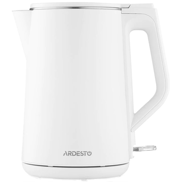 ელექტრო ჩაიდანი Ardesto EKL-X50, 2200W, 1.7L, Electric Kettle, White