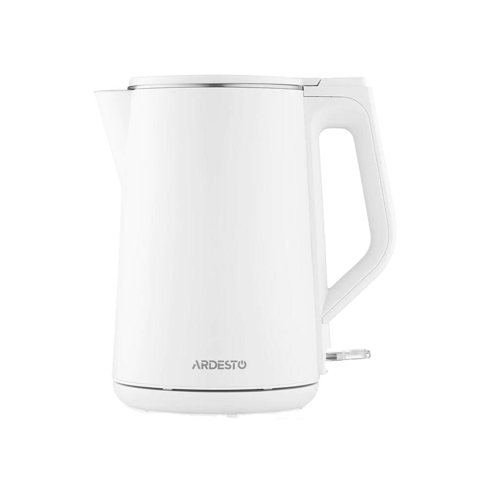 ელექტრო ჩაიდანი Ardesto EKL-X50, 2200W, 1.7L, Electric Kettle, White