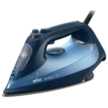 Braun SI7160BL, 3000W, Steam Iron, Blue