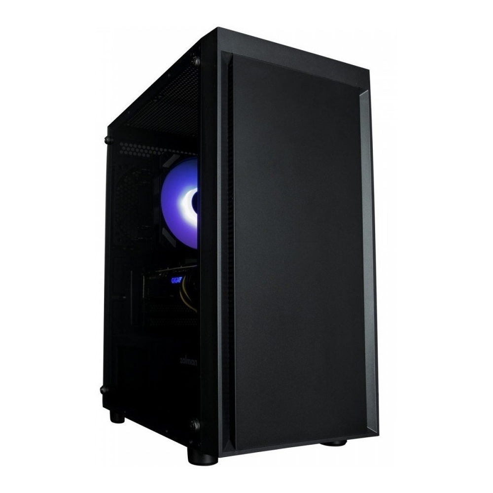 ქეისი Zalman T3 Plus, Computer Case, MiniT, M-ATX, ITX, 2xUSB 2.0, USB 3.0, Black