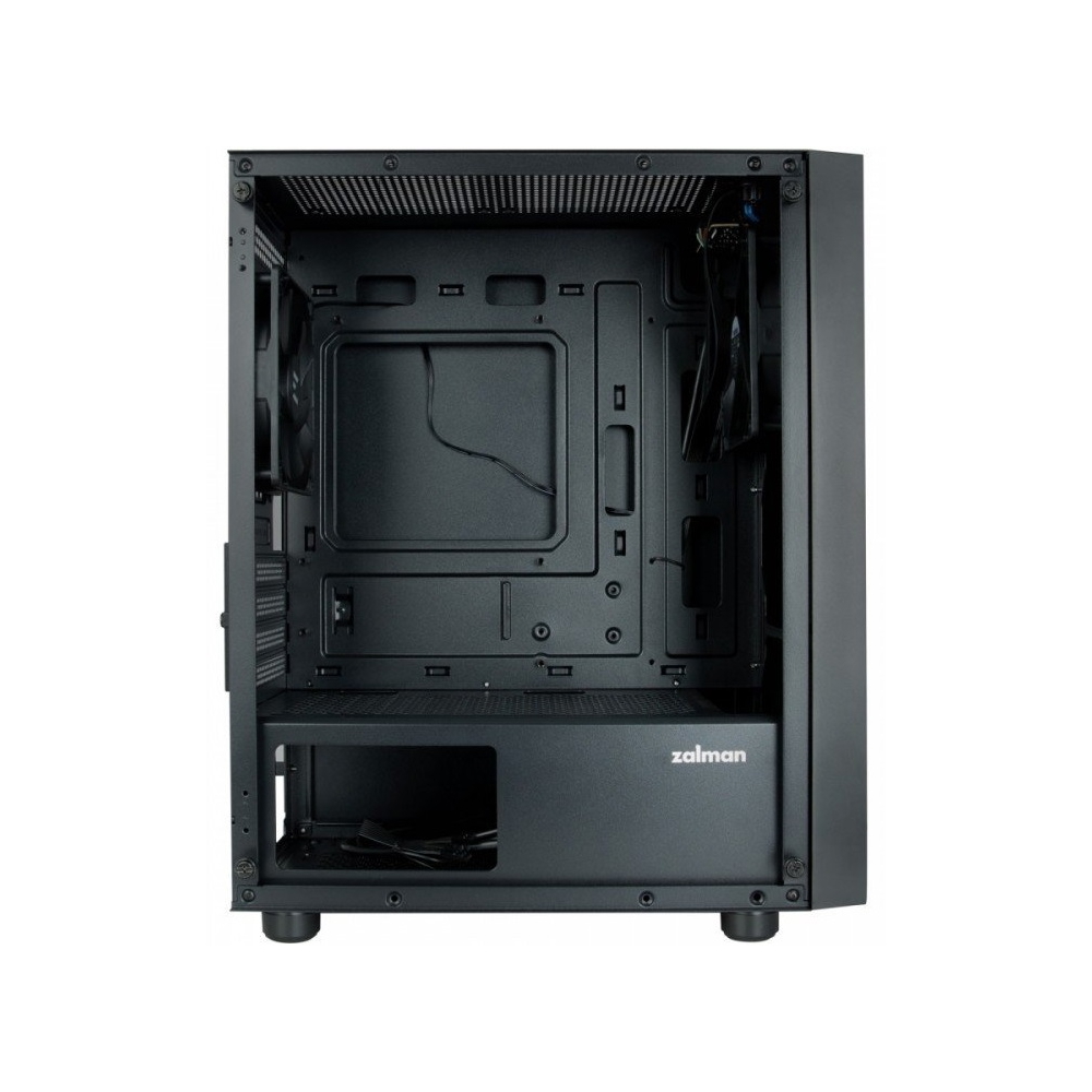 ქეისი Zalman T3 Plus, Computer Case, MiniT, M-ATX, ITX, 2xUSB 2.0, USB 3.0, Black