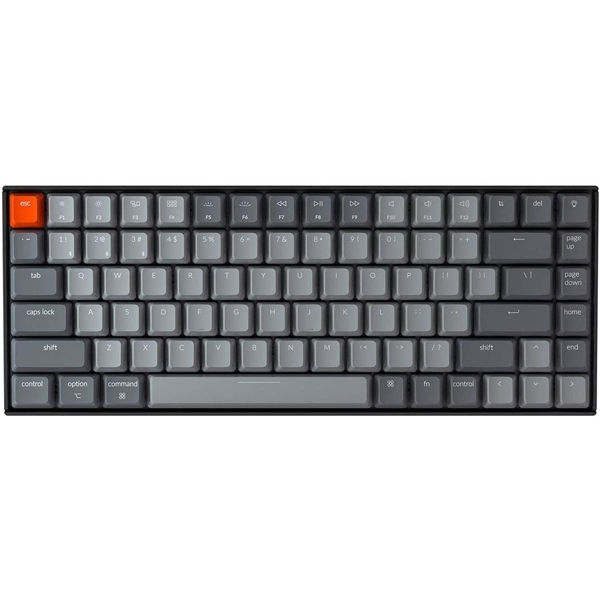 Keychron C2A1, HotSwap Gateron Red, Wireless, BT, USB, Gaming Keyboard, Black