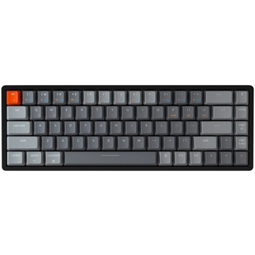 კლავიატურა Keychron K6W2, HotSwap Gateron Blue, Wireless, BT, USB, Keyboard, Black