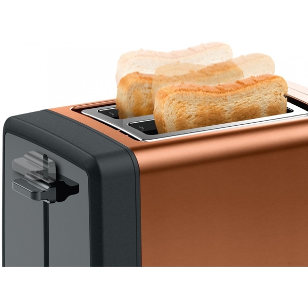 Bosch TAT4P429, 970W, Toaster, Braun