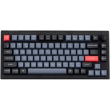 კლავიატურა Keychron K6W2, HotSwap Gateron G Pro HotSwap, Wired, USB, Gaming Keyboard, Black