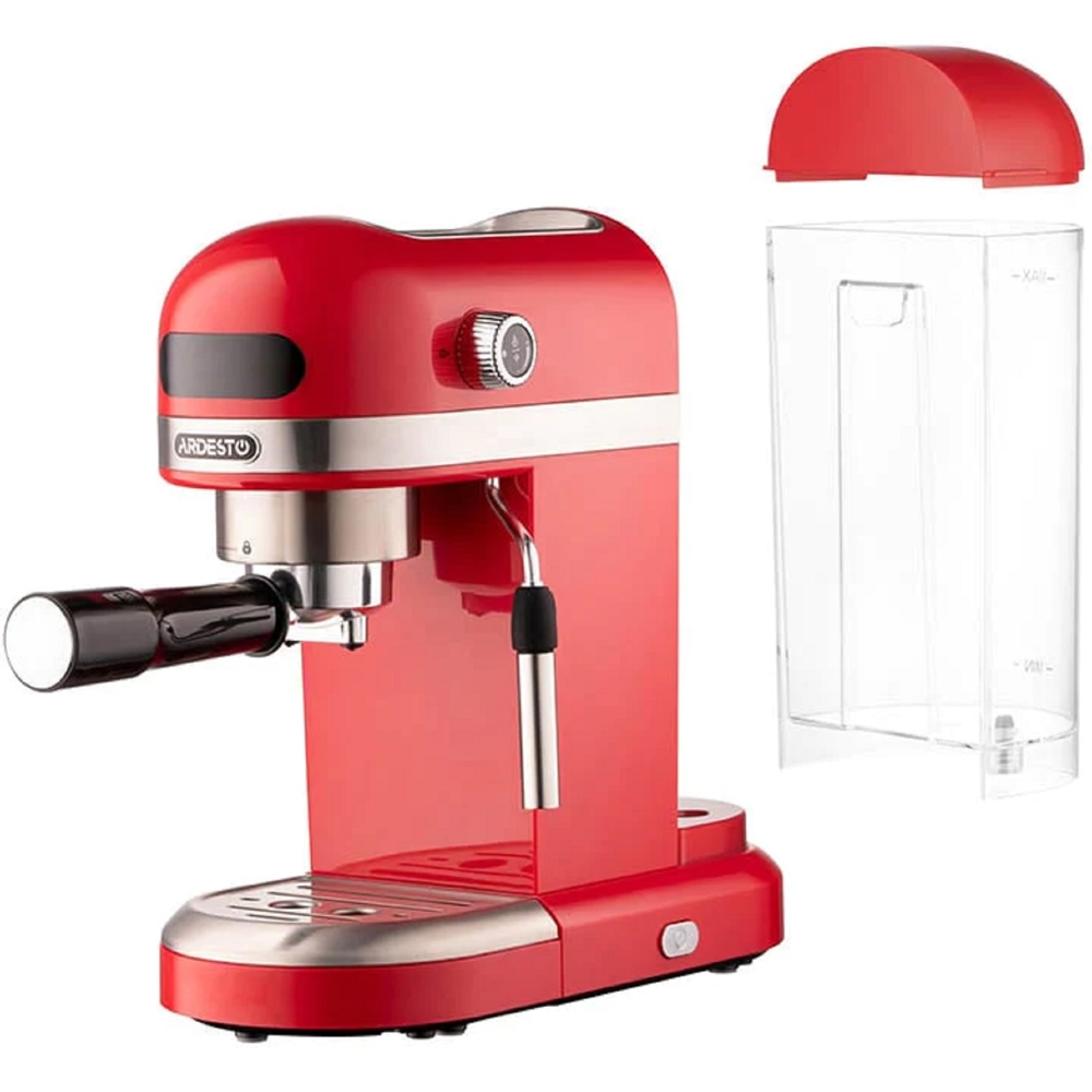 ყავის აპარატი Ardesto YCM-E1501, 1350W, 1.4L, Coffee Machine, Red