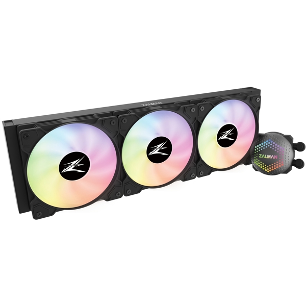 Zalman ALPHA36BLACK, RGB, 120mm, 1800Rpm, Cooler, Black