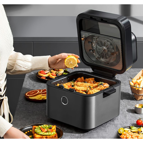 Arshia AF762-3038, 1650W, 7.3L, Air Fryer, Black