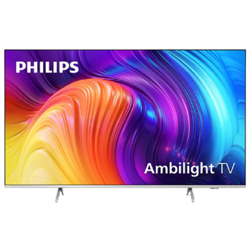 ტელევიზორი Philips 50PUS8507/12, 50", 4K UHD, Smart TV, Android TV, USB, HDMI, LAN, BT, WIFI, Silver