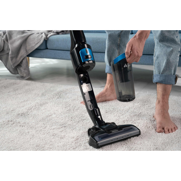 მტვერსასრუტი Ardesto CVC-X1011BB, 140W, 1L, Vacuum Cleaner, Black/Blue