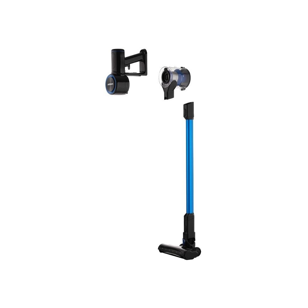 მტვერსასრუტი Ardesto CVC-D0611BB, 32W, 0.6L, Vacuum Cleaner, Black/Blue