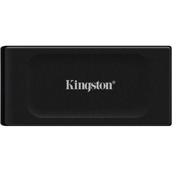 გარე მყარი დისკი Kingston SXS1000/2000G, 2TB, External SSD, USB 3.2, Black