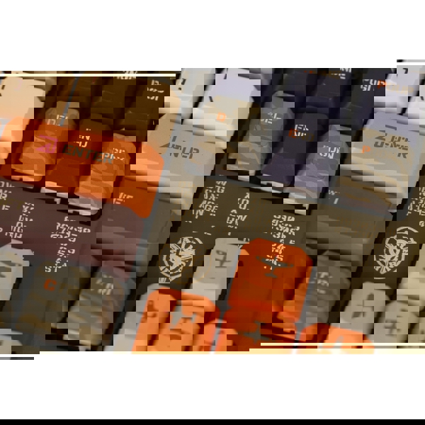 Varmilo VEA87 Warrior-Soar, TTC Golden Pink Switch, Wired, USB-C, Gaming Keyboard, Colorful