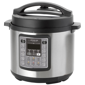 მულტსახარში Arshia EP118-2372, 1000W, 5L, Multifunction Cooker, Black/Silver