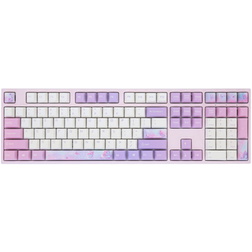 Varmilo VEM108 Dreams On Board, EC V2 Sakura, Wired, USB-C, Keyboard, Pink