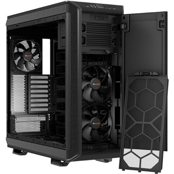 ქეისი be quiet! BG011, Computer Case, E-ATX, MicroATX, Mini-ITX, 2xUSB-A, 3.5mm, Black