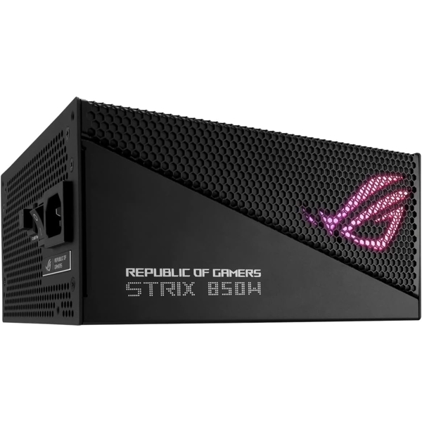 Asus 90YE00P2-B0NA00 STRIX AURA, 850W, 80 Plus, Power Supply, Black