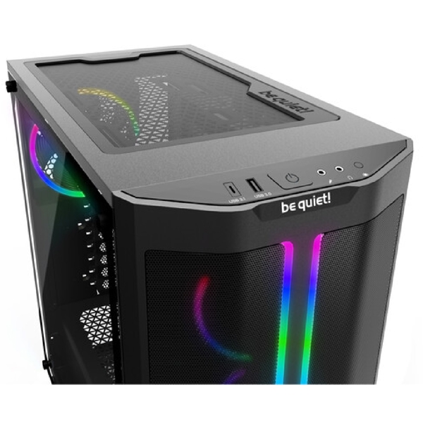 ქეისი be quiet! BGW43, Computer Case, MidT, MicroATX, Mini-ITX, USB-C, USB-A, Black