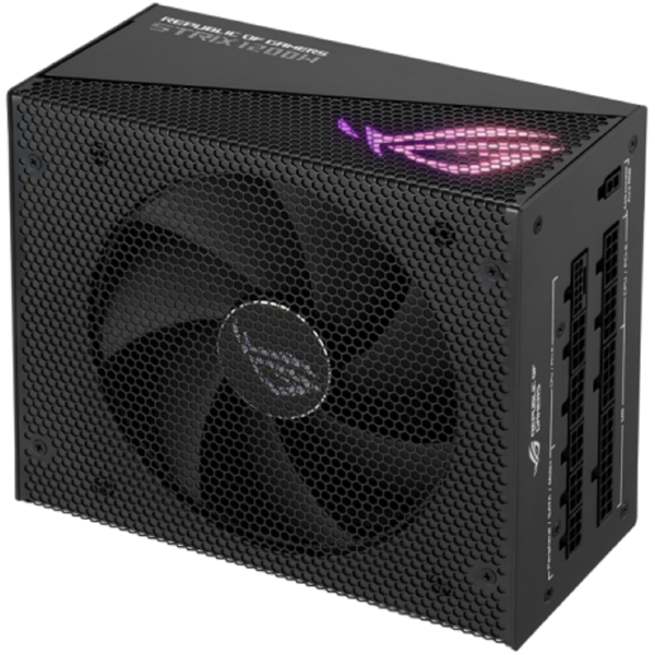 კვების ბლოკი Asus 90YE00P0-B0NA00 AURA, 1200W, 80 Plus, Power Supply, Black