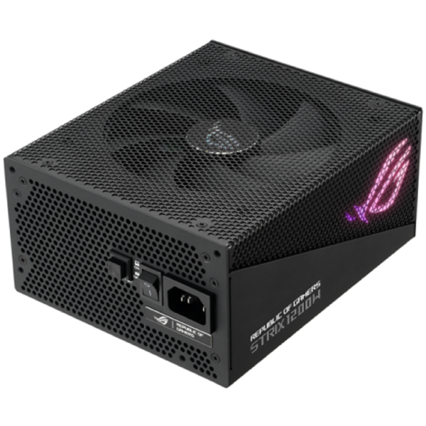 Asus 90YE00P0-B0NA00 AURA, 1200W, 80 Plus, Power Supply, Black