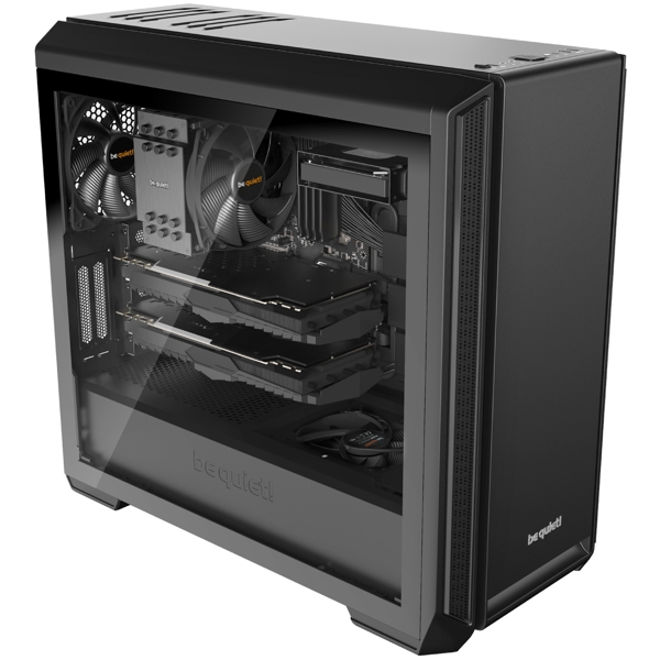 ქეისი be quiet! BGW26, Computer Case, MidT, MicroATX, Mini-ITX, 2xUSB 3.2, USB 2.0, Black
