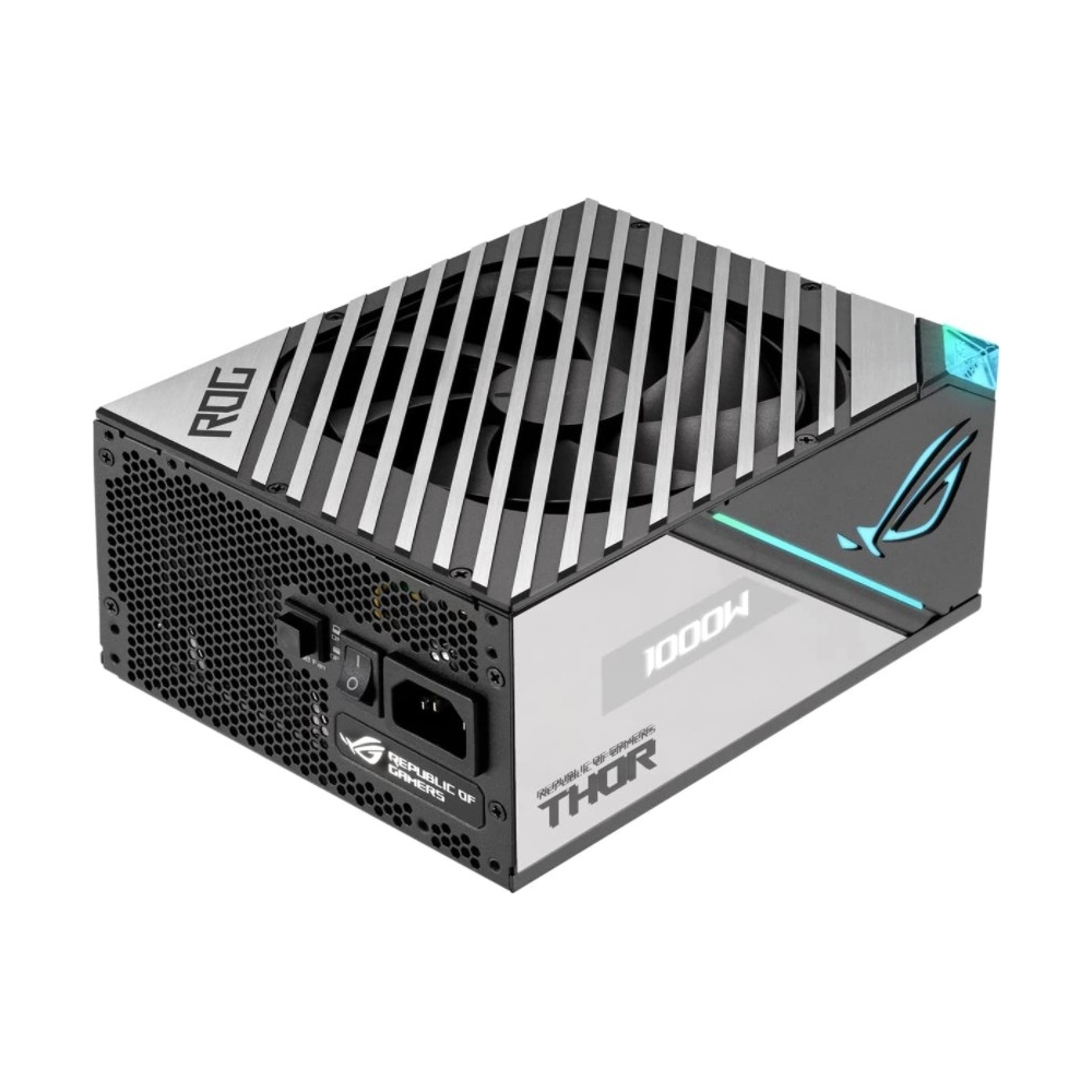 Asus 90YE00L4-B0NA00 THOR, 1000W, 80 Plus Platinum, Power Supply, Black/Silver
