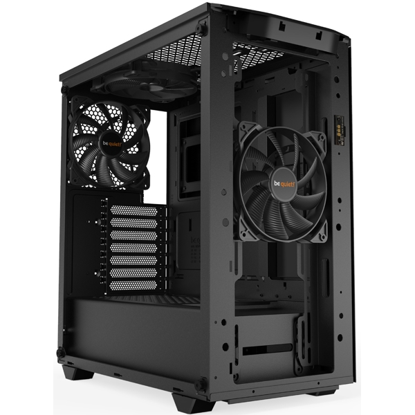 ქეისი be quiet! BGW37, Computer Case, MidT, MicroATX, Mini-ITX, USB-C, USB-A, Black