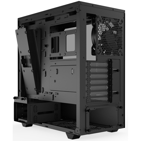 ქეისი be quiet! BGW37, Computer Case, MidT, MicroATX, Mini-ITX, USB-C, USB-A, Black