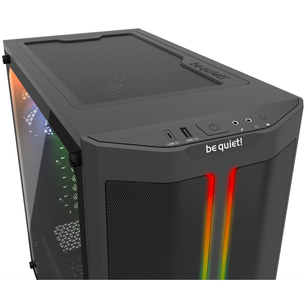 ქეისი be quiet! BGW37, Computer Case, MidT, MicroATX, Mini-ITX, USB-C, USB-A, Black