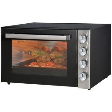 ელექტრო ღუმელი Luxell LX-9325, 2500W, 70L, Electric Oven, Black/Silver