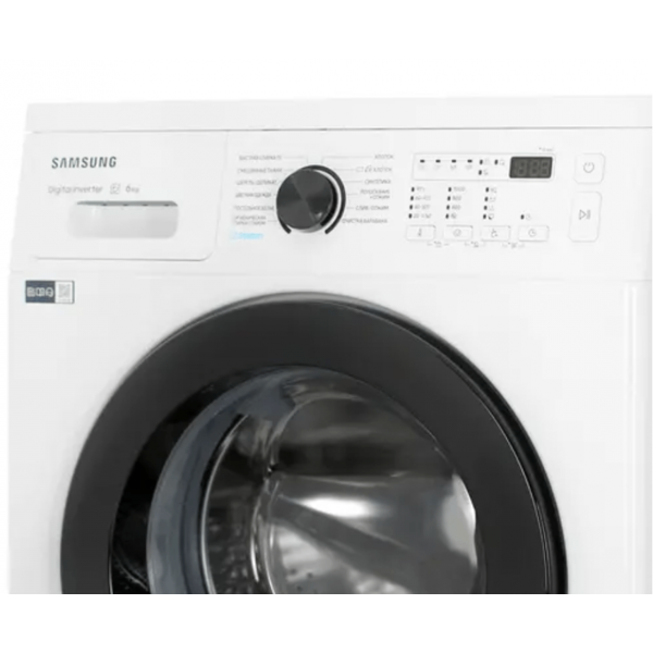 სარეცხი მანქანა Samsung WW60AG4S00CELP, 6Kg, A, 1000Rpm, Washing Machine, White