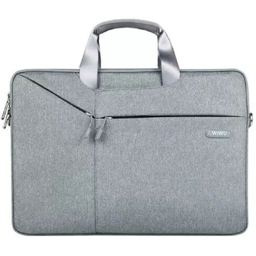 Wiwu City Commuter, 15.6", Laptop Bag, Light Grey