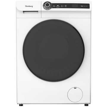 სარეცხი მანქანა Elenberg EBG812W-FD, 8Kg, A+++, 1000Rpm, 72Db, Washing Machine, White