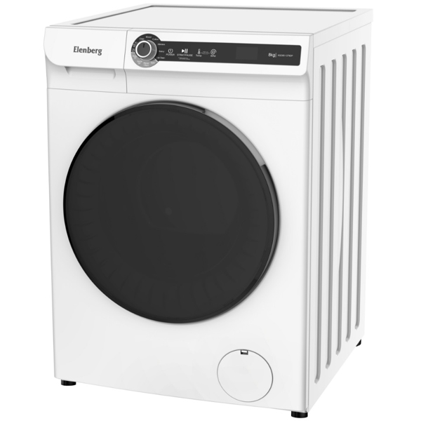 Elenberg EBG812W-FD, 8Kg, A+++, 1000Rpm, 72Db, Washing Machine, White