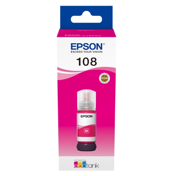 Epson 108 C13T09C34A, 7200P, Ink Cartridge, Magenta