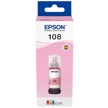 Epson 108 C13T09C64A, 7200P, Ink Cartridge, Light Magenta