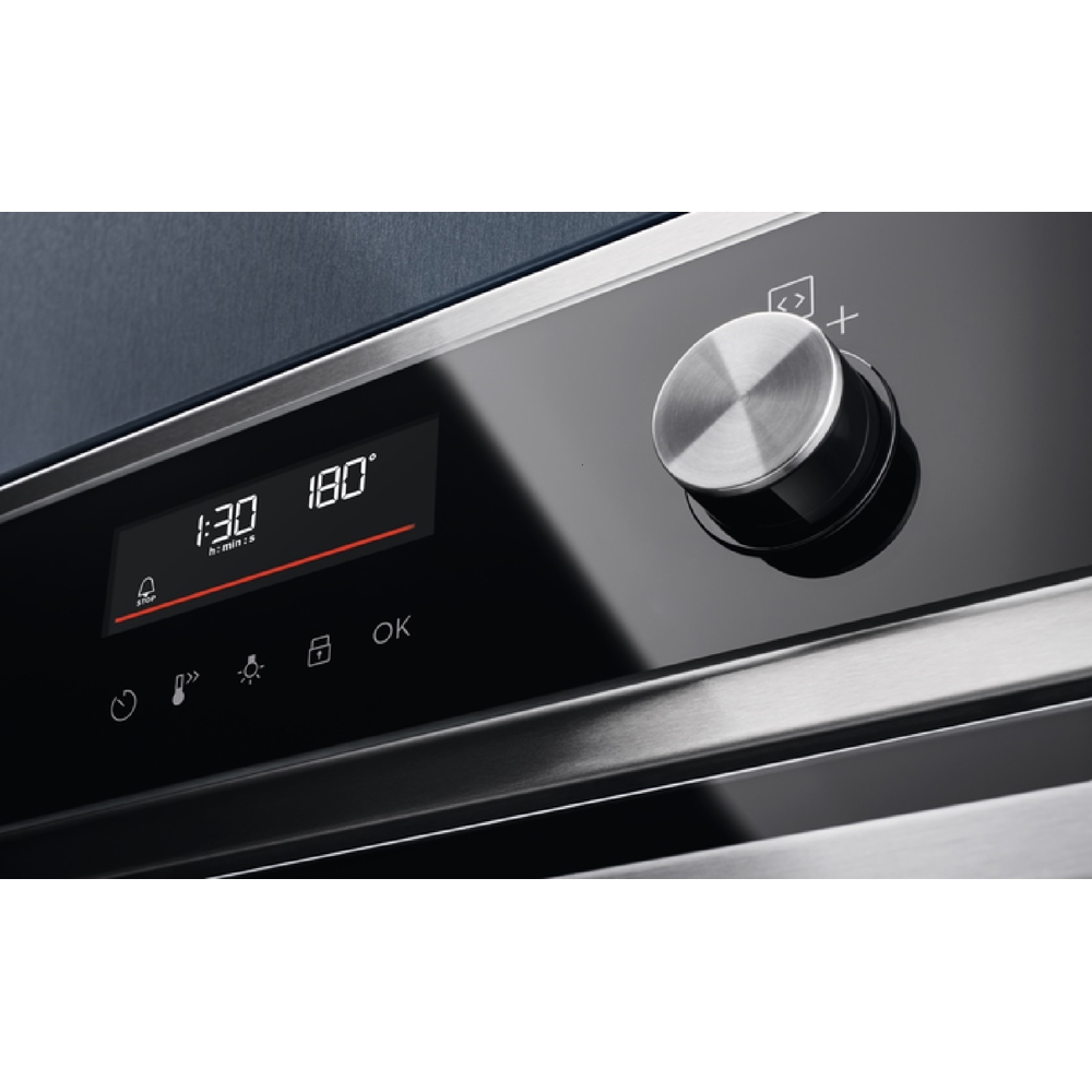 ჩასაშენებელი ელექტრო ღუმელი Electrolux EOF6P76BX, 2320W, 65L, Built-In, Black