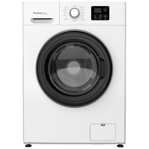 Elenberg EBG-610W, 6Kg, A++, 1000Rpm, 72Db, Washing Machine, White