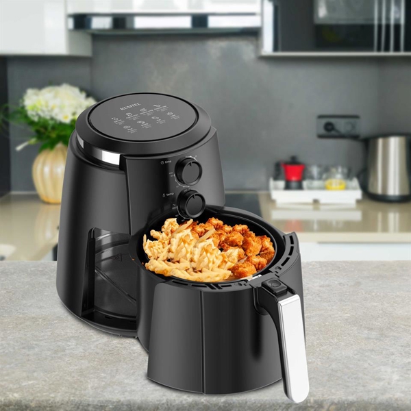 აეროგრილი Kumtel HAF-01, 1500W, 5.5L, Air Fryer, Black