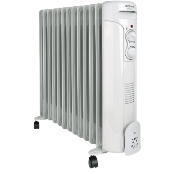 ზეთის რადიატორი Arzum AR040, 2500W, Oil Radiator, White