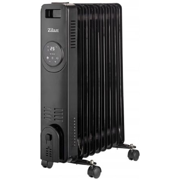 ზეთის რადიატორი Zilan ZLN8416, 2000W, Oil Radiator, Black