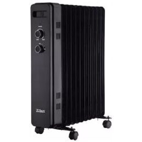 ზეთის რადიატორი Zilan ZLN8450, 2500W, Oil Radiator, Black