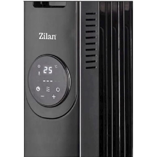 ზეთის რადიატორი Zilan ZLN8436, 2500W, Oil Radiator, Black