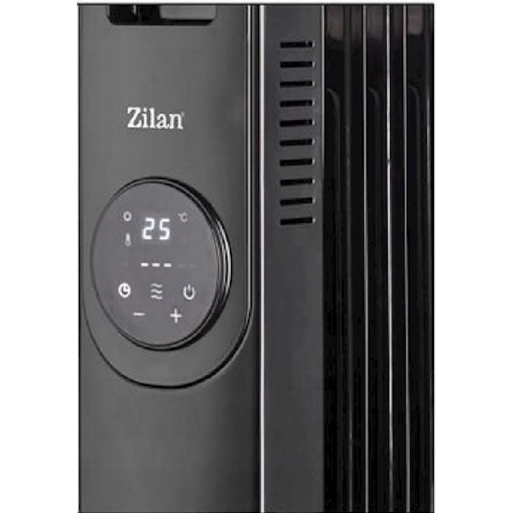 ზეთის რადიატორი Zilan ZLN8436, 2500W, Oil Radiator, Black